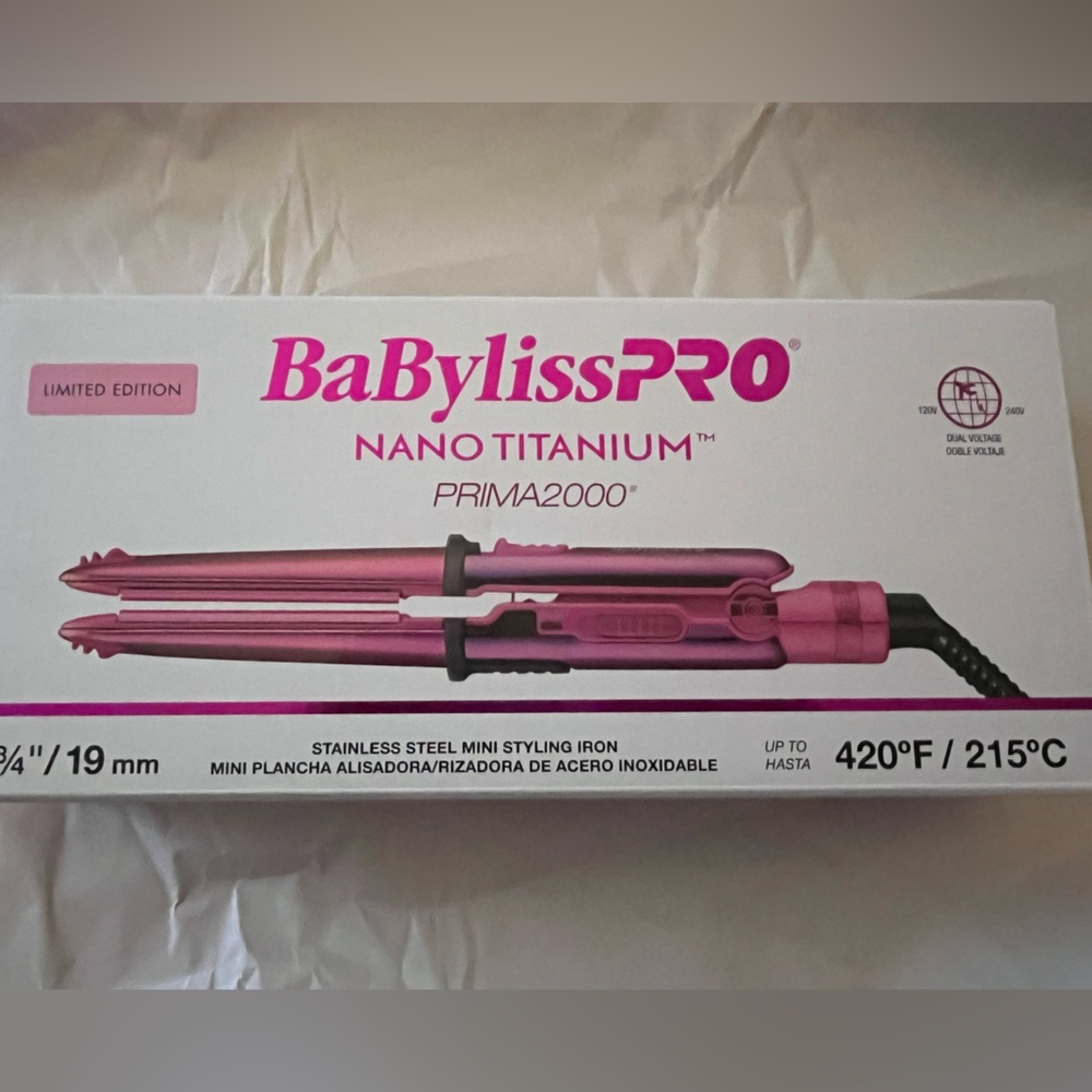 Brand New Babylisspro Prima 2000 limited edition hot pink
